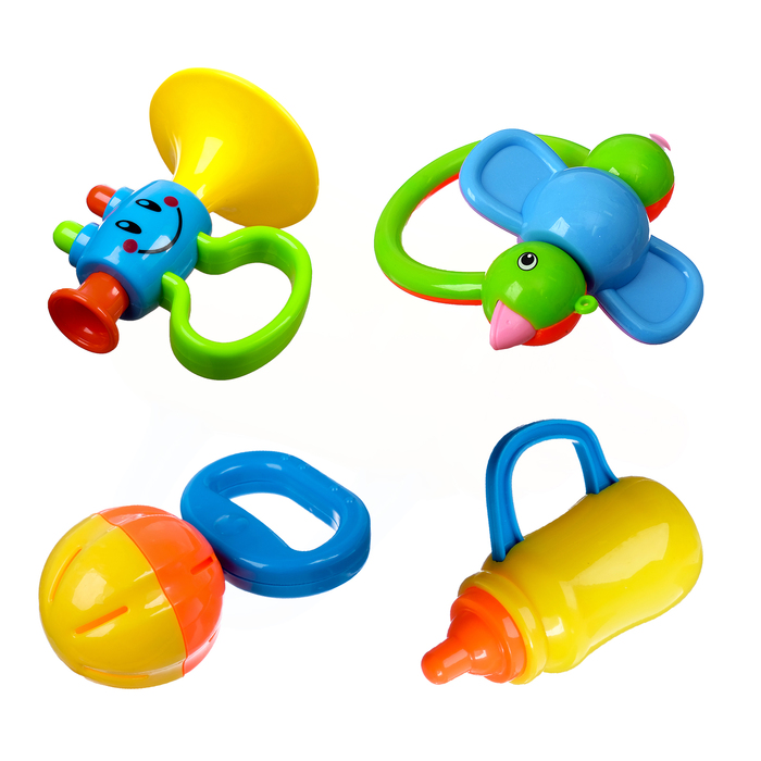 Набор погремушек, 4 шт.