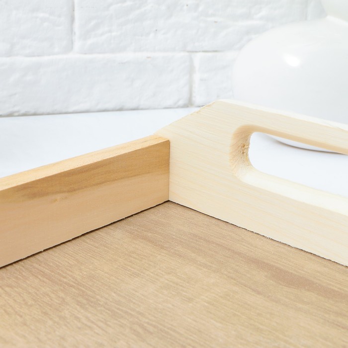 Поднос для завтрака прямой №3