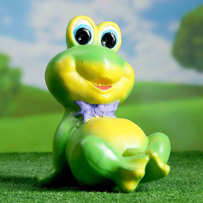 Садовая фигура "Лягушонок сидячий" 28х24см