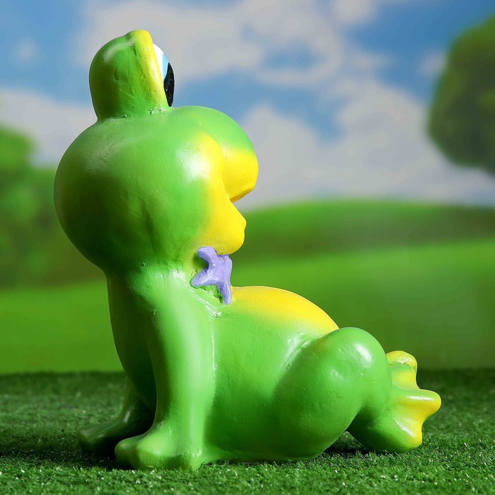Садовая фигура "Лягушонок сидячий" 28х24см