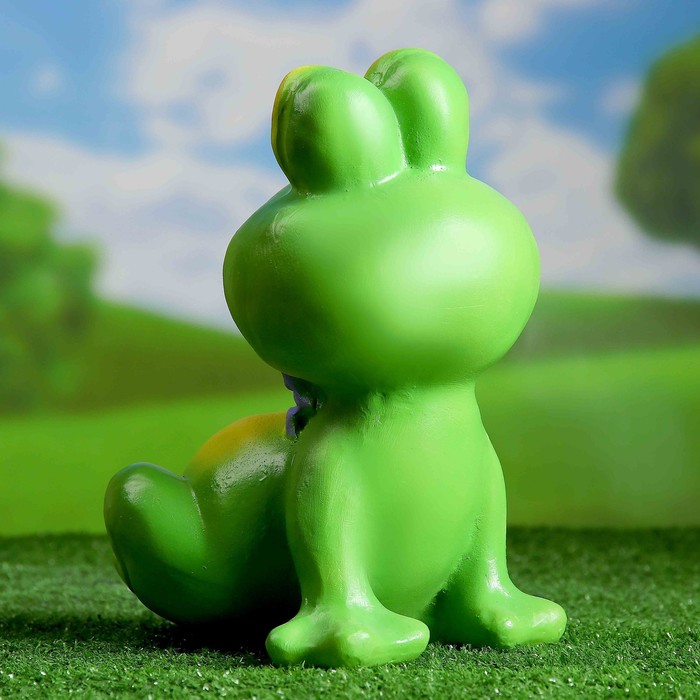 Садовая фигура "Лягушонок сидячий" 28х24см