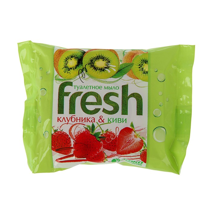 Мыло туалетное Fresh "Клубника и киви", 50 г