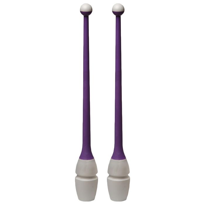 Булавы гимнастические CHACOTT 301505-0003-88 45,5 см 077 белый, пурпур