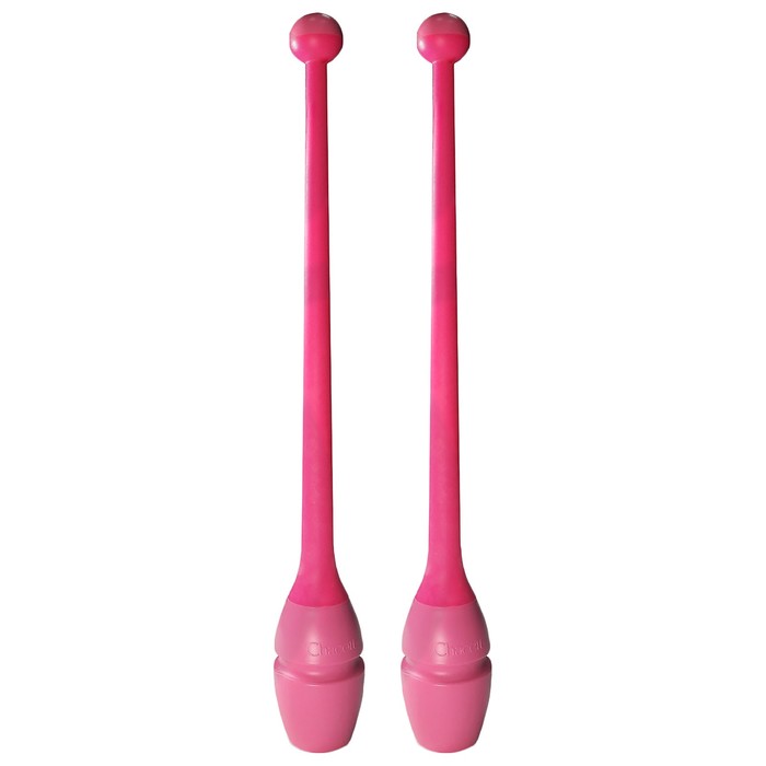 Булавы гимнастические 301505-0004-38 CHACOTT Rubber Clubs 36,5 см 243 розовый