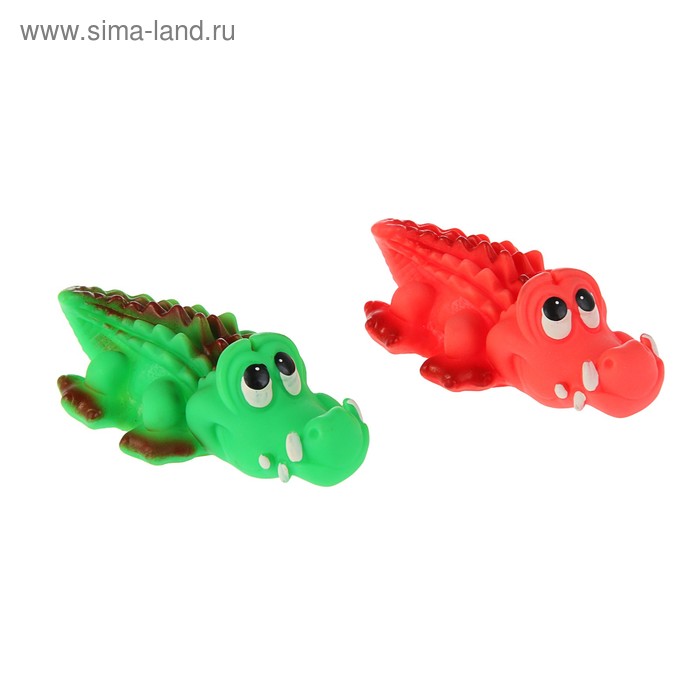 Игрушка Крокодильчик Зооник, 13,5 см микс цветов игрушка дракоша зооник 17 см микс цветов