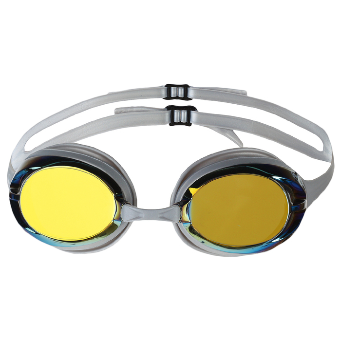 Очки для плав. "FASHY Power Mirror Pioneer", арт.4156-33, ЗЕРК-ЖЕЛ. линзы, регул.перен., зер