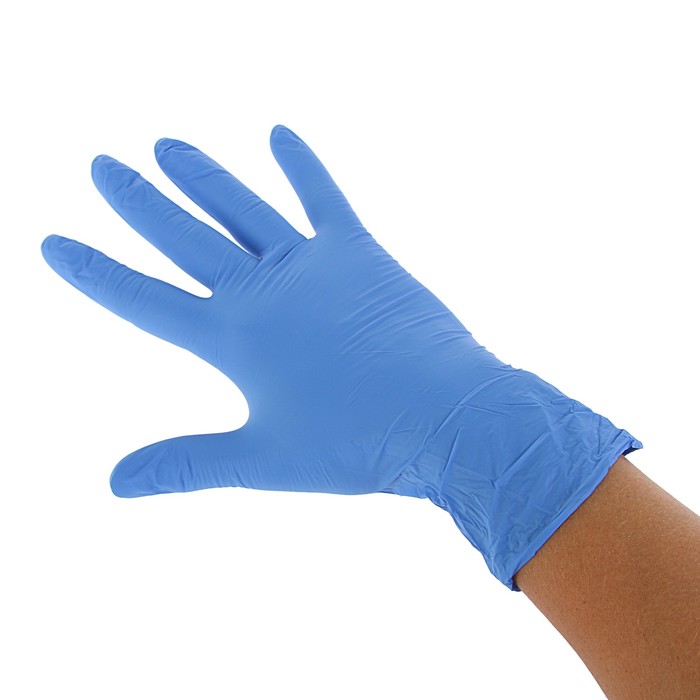 Перчатки нитрил Safe&Сare S не/ст неопудр фиолетовые 100 пар/200 шт.