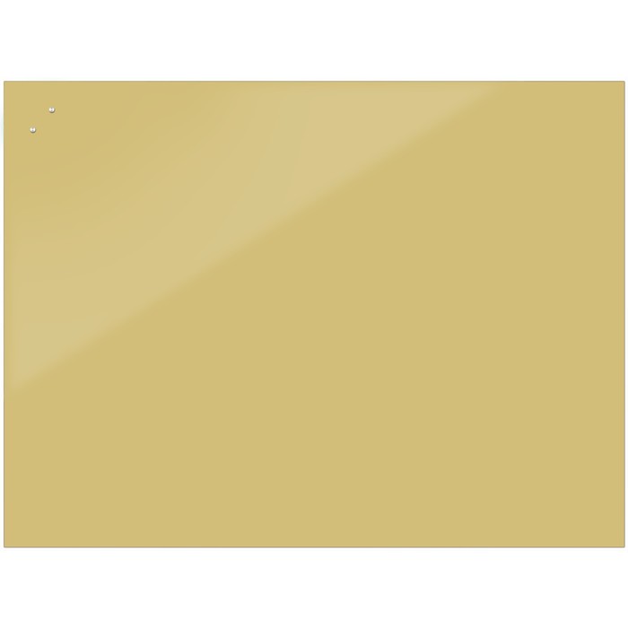 Доска магнитно-маркерная стеклянная 60*80 LUX, внутр крепл, цв бежевый S060080-082