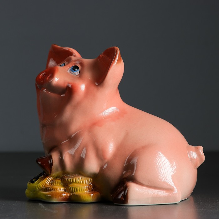 Копилка "Свинка биткойн"