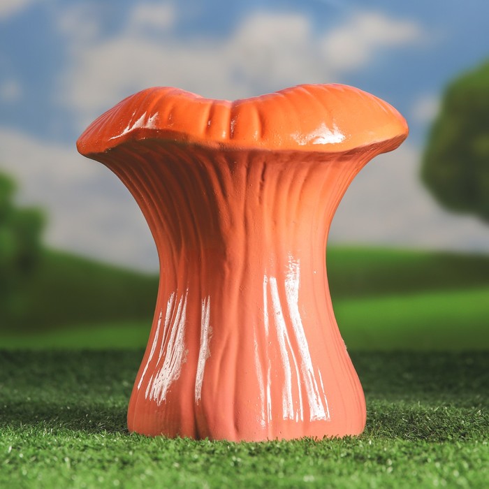 Садовая фигура "Гриб Лисичка" большая