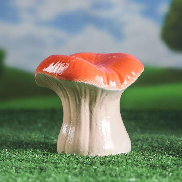Садовая фигура "Гриб Лисичка" малая