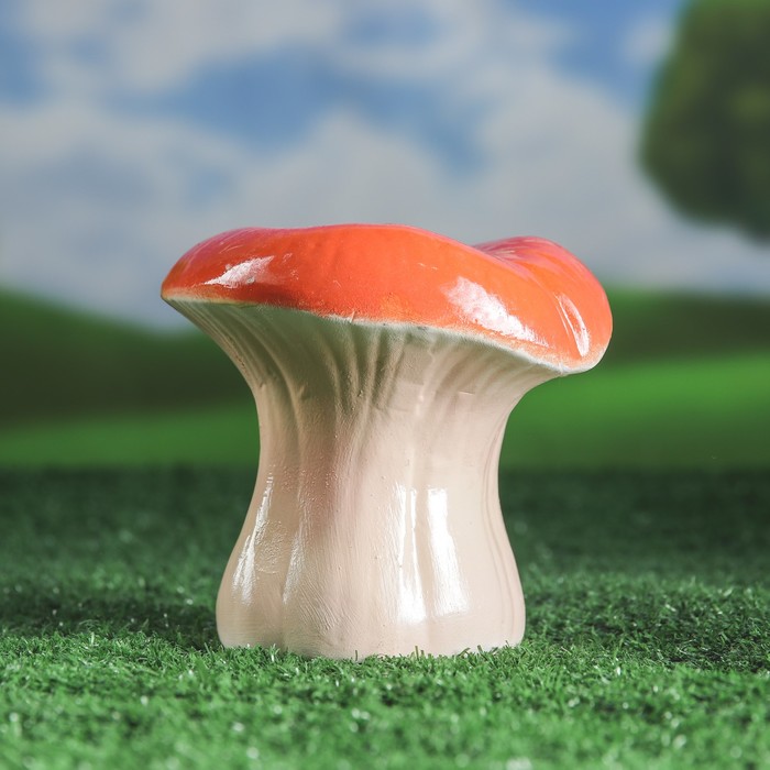 Садовая фигура "Гриб Лисичка" малая