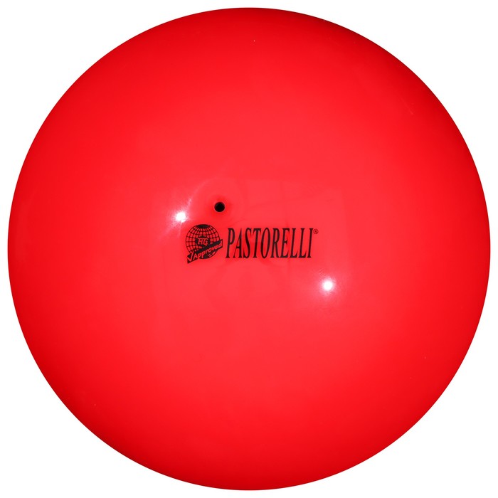 фото Мяч гимнастический pastorelli new generation, 18 см, fig, цвет коралл