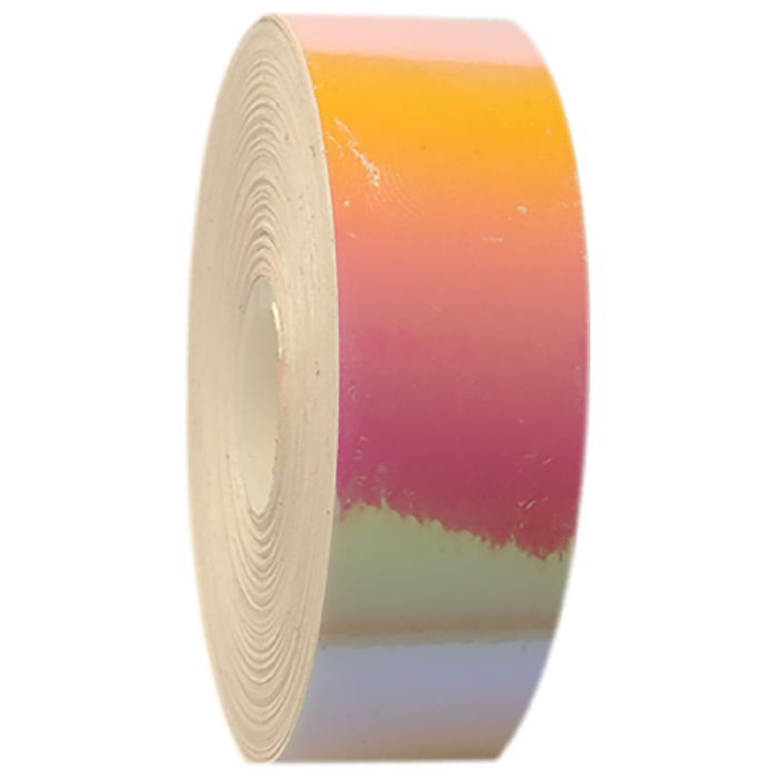 Обмотка лазерная LASER длина 11м, ширина 1,9см розово - жёлтая