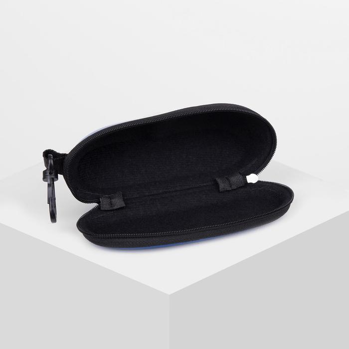 Футляр для очков "Непоседа", отдел на молнии, с карабином, цвет МИКС