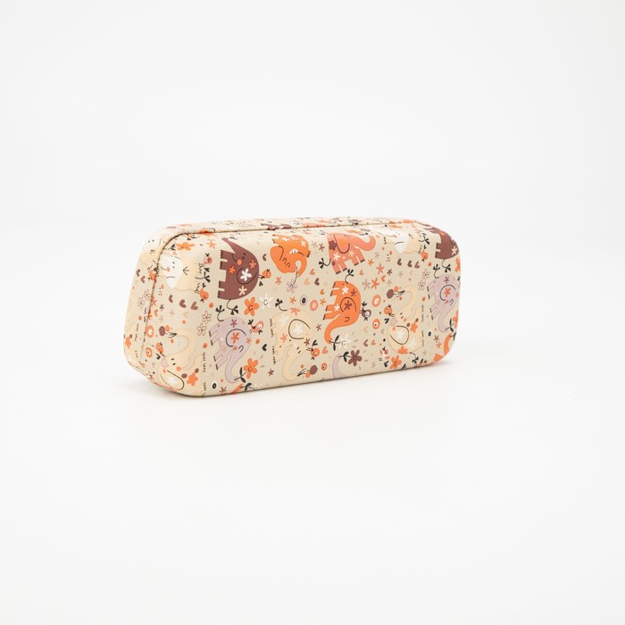 Футляр для очков "Слоник", 1 отдел, цвет бежевый