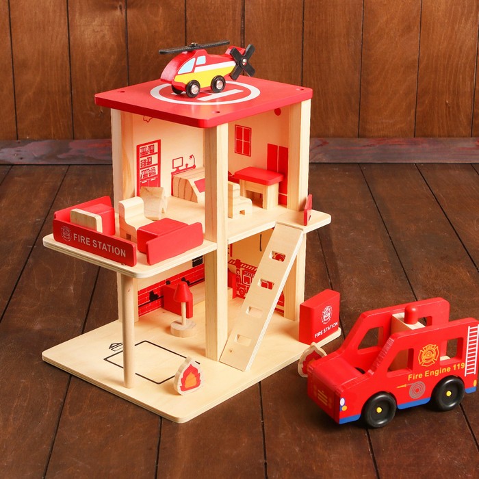 Игровой набор "Пожарная станция"