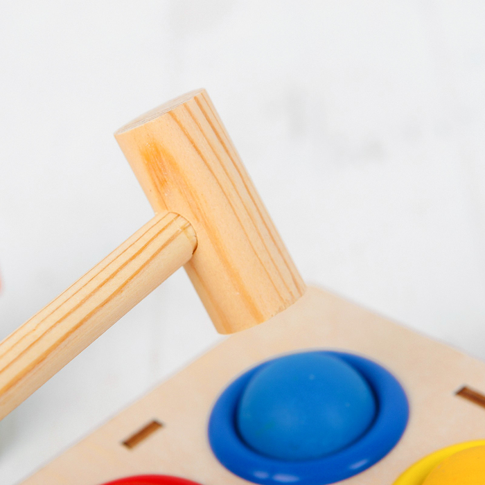 Стучалка-сортер "Квадратная", с молотком