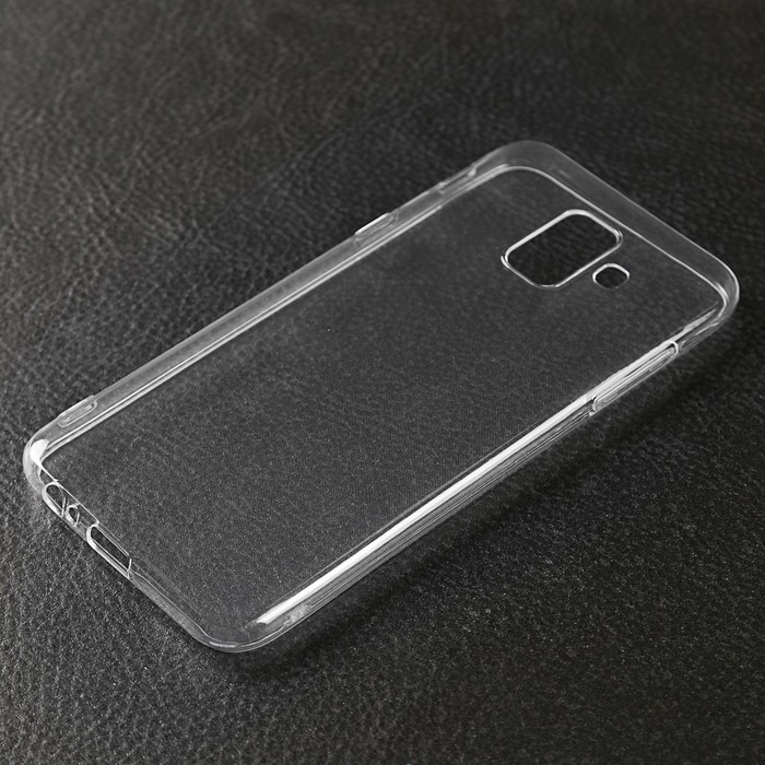 Чехол силиконовый супертонкий для Samsung Galaxy A6 (2018) DF sCase-60