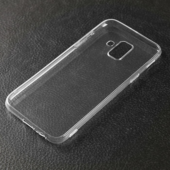 Чехол силиконовый супертонкий для Samsung Galaxy A6 (2018) DF sCase-60