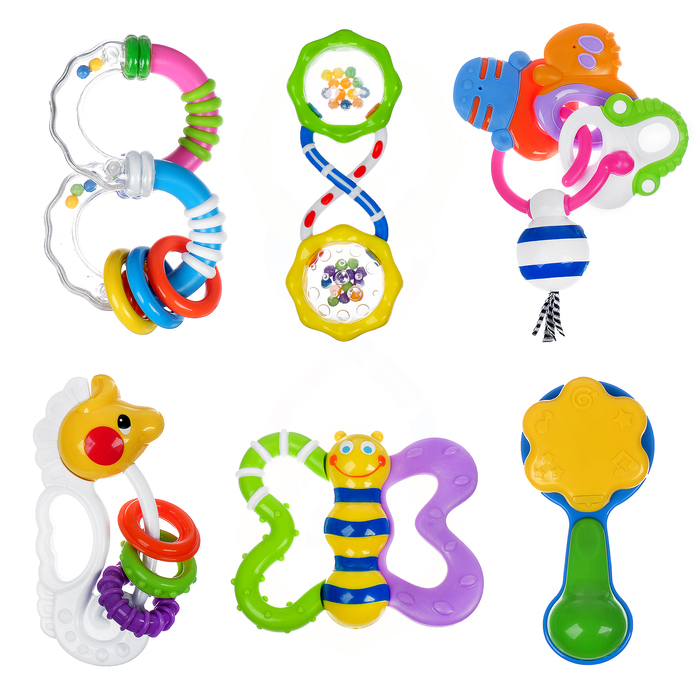 Набор погремушек № 2, 6 ш.