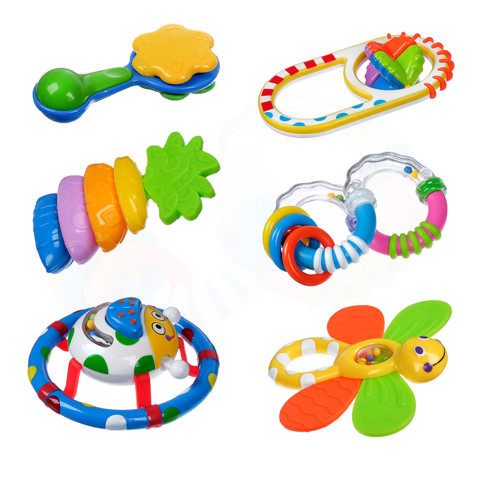 Набор погремушек № 1, 6 шт.