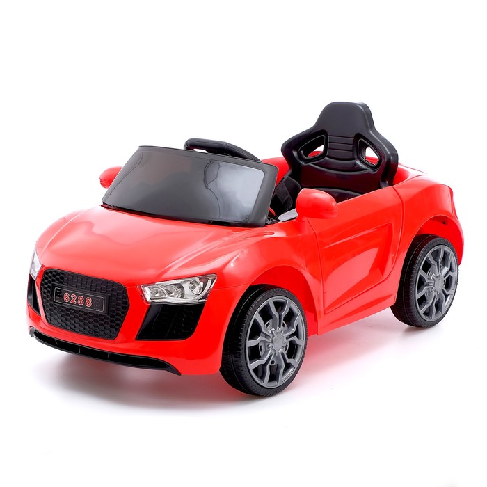 Электромобиль Spyder, с радиоуправлением, цвет красный