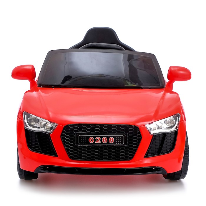 Электромобиль Spyder, с радиоуправлением, цвет красный