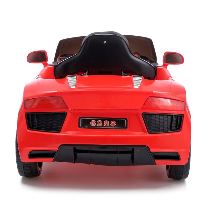 Электромобиль Spyder, с радиоуправлением, цвет красный