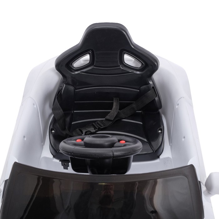 Электромобиль Spyder, с радиоуправлением, цвет белый