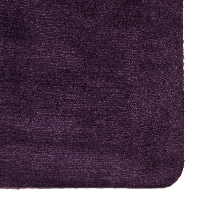 Набор ковриков для ванной и туалета 2 шт "Тень", цвет фиолетовый