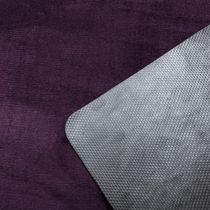 Набор ковриков для ванной и туалета 2 шт "Тень", цвет фиолетовый