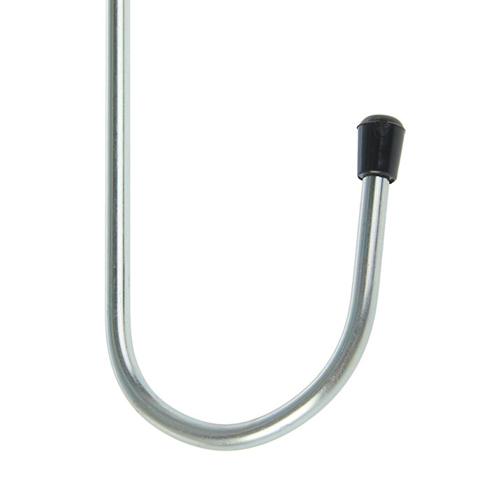 Крючок S-образный, до 20 кг, d=6 мм, 840х70х60 мм, оцинкованный