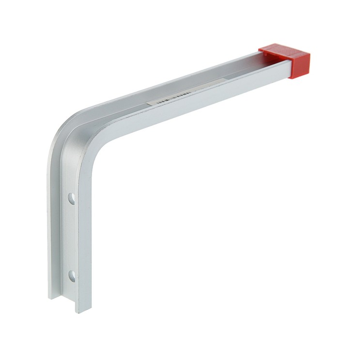 Крючок настеный, до 15 кг, 90х160 мм, алюминиевый