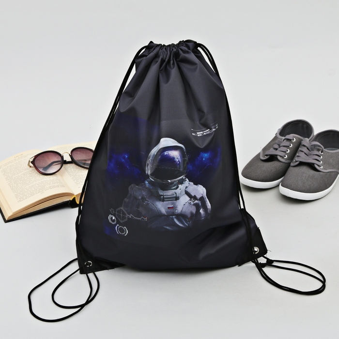 Сумка-рюкзак для обуви "Космонавт", 43 х 38 см