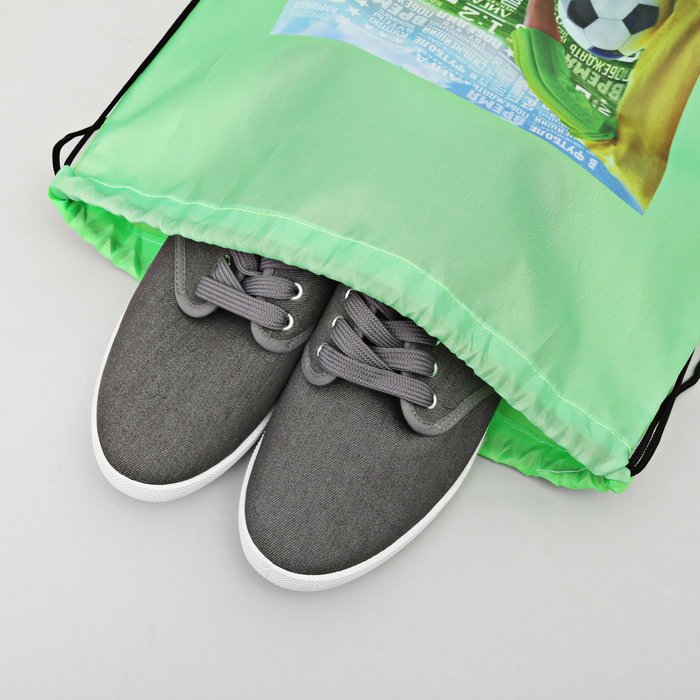 Сумка-рюкзак для обуви "Футболист", 43 х 38 см