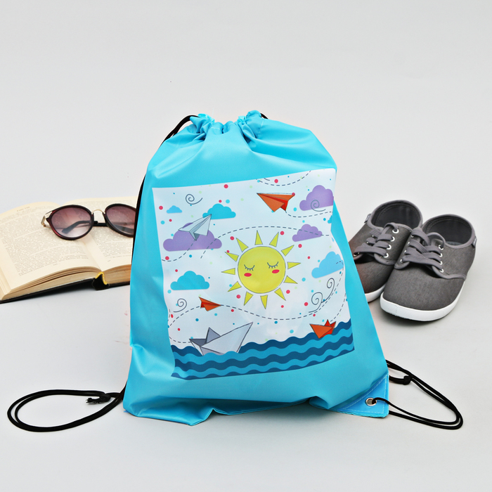 Сумка-рюкзак для обуви "Солнышко", 43 х 38 см