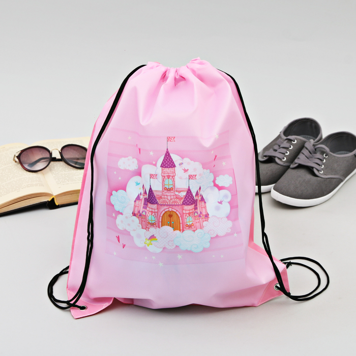 Сумка-рюкзак для обуви "Замок чудес", 43 х 38 см