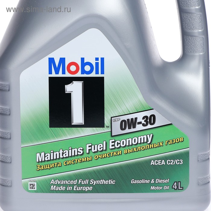 

Масло моторное Mobil 1 ESP 0w-30, 4 л
