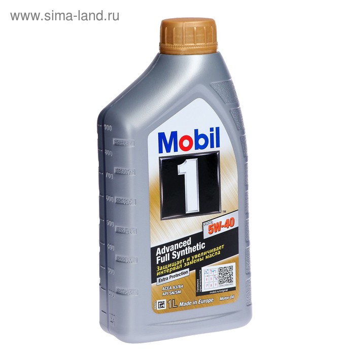 фото Моторное масло mobil 1 fs 5w-40, 1 л