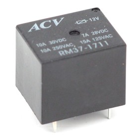 

Реле 5-ти контактное ACV RM37-1711