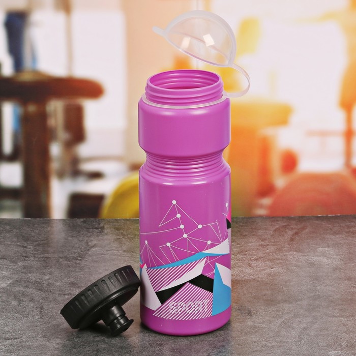 Набор "Sport", бутылка для воды 800 мл, повязка для волос 2шт., блокнот