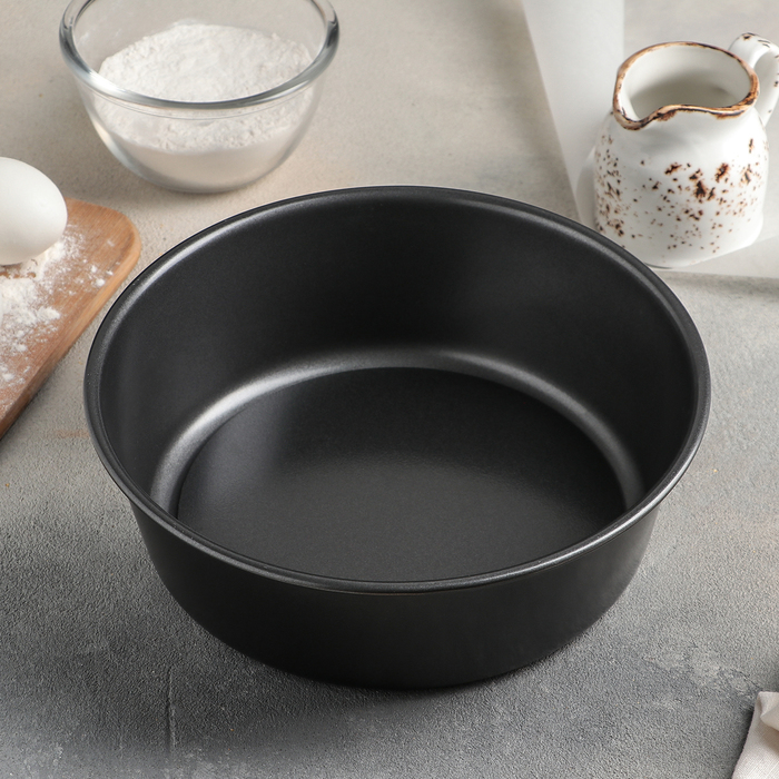 Форма для выпечки 23 см "Круг.Жаклин", со съемным дном, с антипригарным покрытием