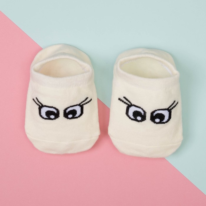 Носки низкие со стоперами "Счастливчик" р-р 10 см