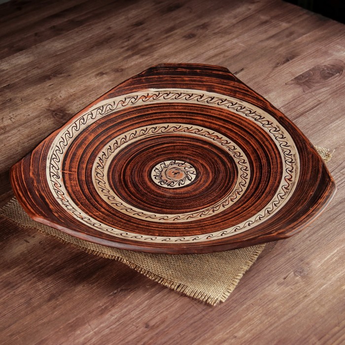 Альтанка, ангоб, декор, 42 см