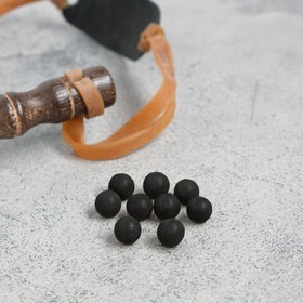 Набор шариков для рогатки d=10мм (100шт) из глины Ош