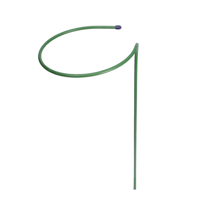 Кустодержатель, d=35 см, h=80 см, ножка d=1 см металл, зелёный