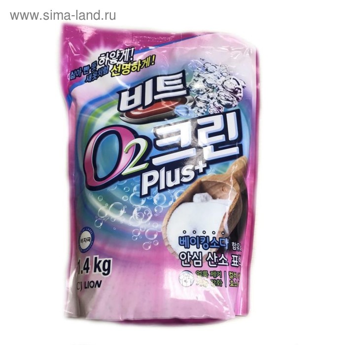 

Кислородный отбеливатель Clean Plus, мягкая упаковка, 1,4 кг