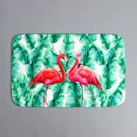 Коврик Доляна «Фламинго», 38×58 см