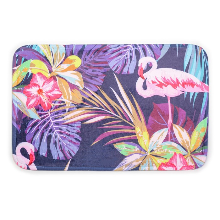 Коврик для ванной "Фламинго"